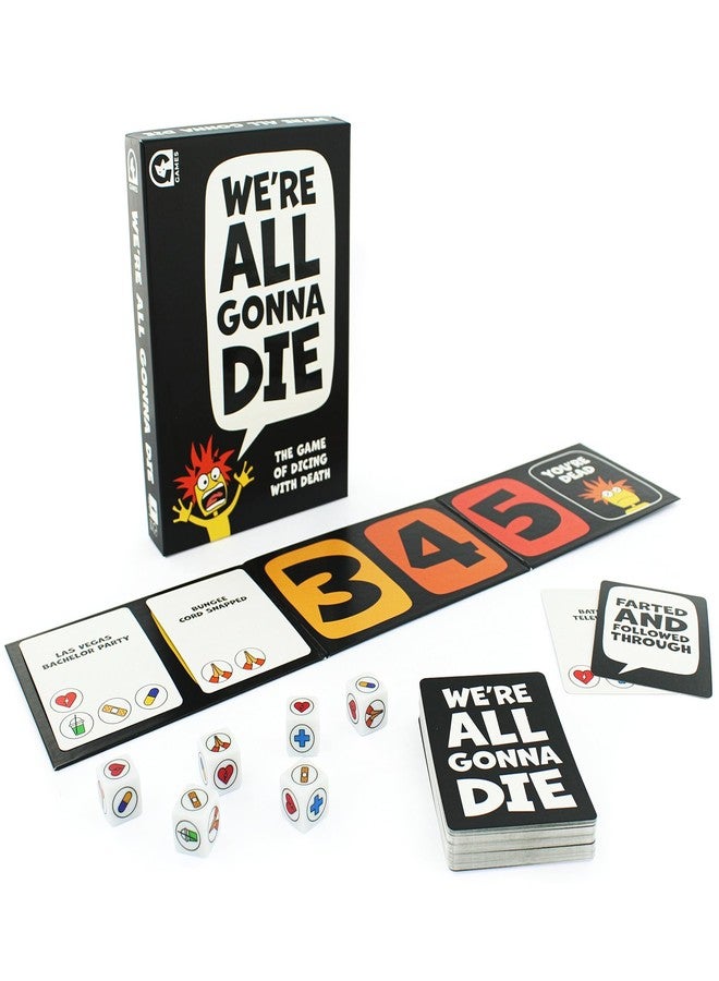 Ginger Fox: We're All Gonna Die - Hilarious Adult Party Game, The Co-Operative Card Game of Dicing with Death, NSFW Silly Humor, Ages 16+, 1+ Player - Image 4